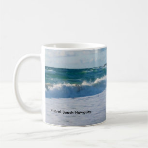 Taza De Café Fistral Beach Newquay Cornwall England