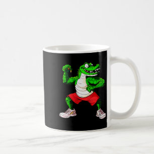 Taza De Café Fitness de mujer Cocodrilo cuello en V 