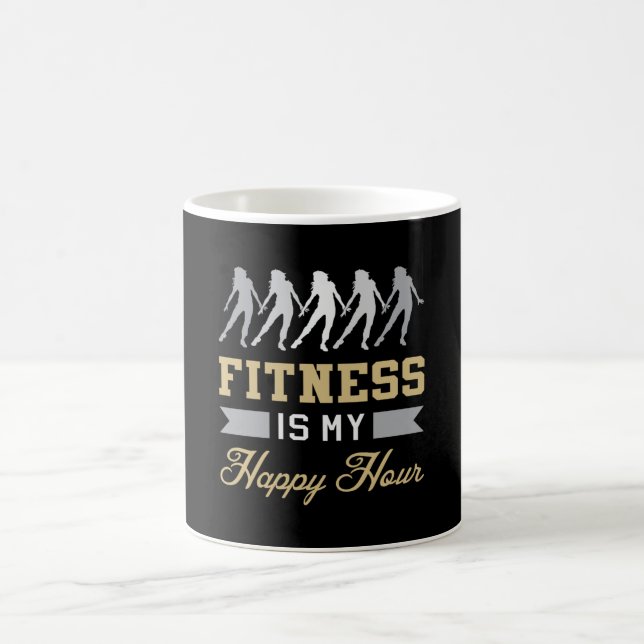 Taza De Café Fitness Gym Dance Dancing Workout Sport Gift Idea (Centro)
