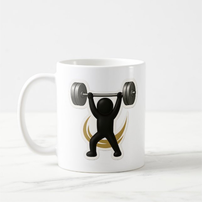 Taza De Café Fitness Workout / Gimnasio (Izquierda)
