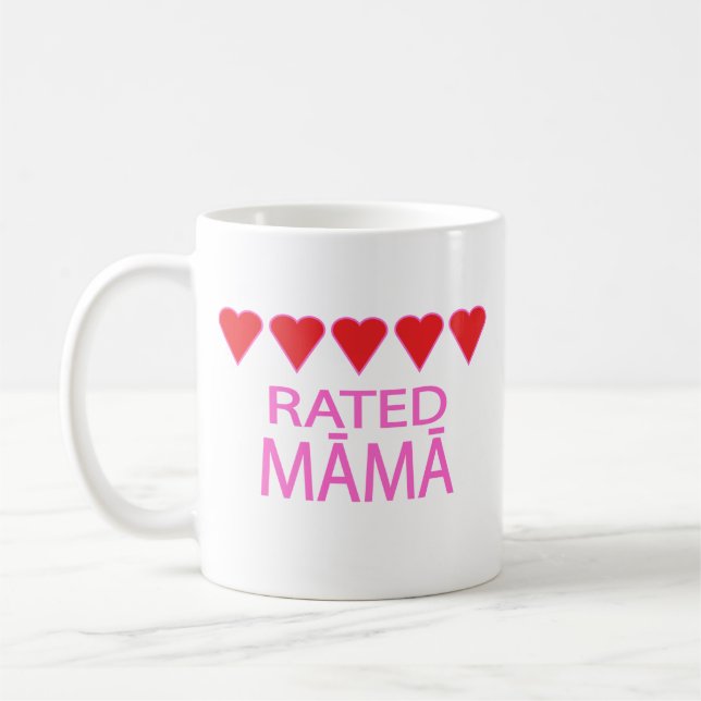 Taza De Café Five Heart Māmā (Izquierda)