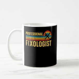 Taza De Café Fixólogo profesional masculino para el artesano Me