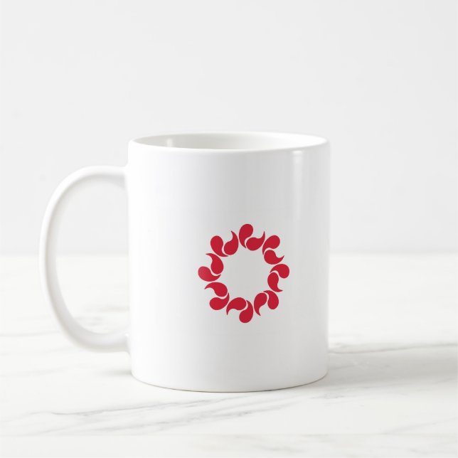 Taza De Café Flag of Saitama Prefecture, Japan (Izquierda)