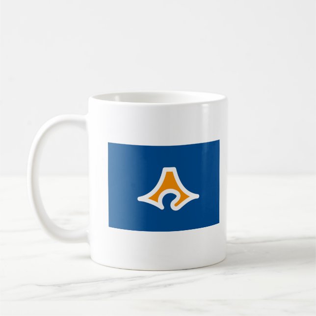 Taza De Café Flag of Shizuoka Prefecture, Japan (Izquierda)