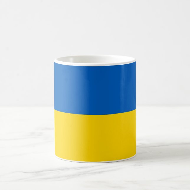 Taza De Café Flag of Ukraine (Centro)