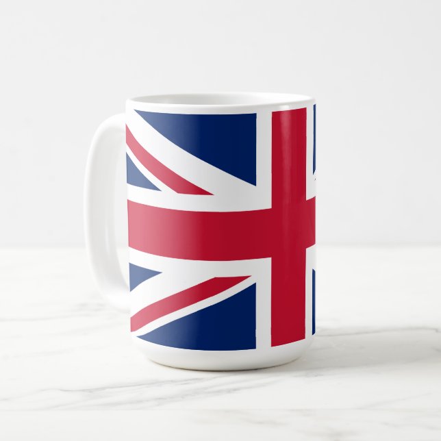 Taza De Café Flag of United Kingdom (Anverso izquierdo)