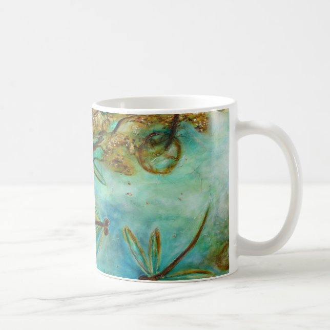Taza De Café Flagelación de la libélula (Derecha)