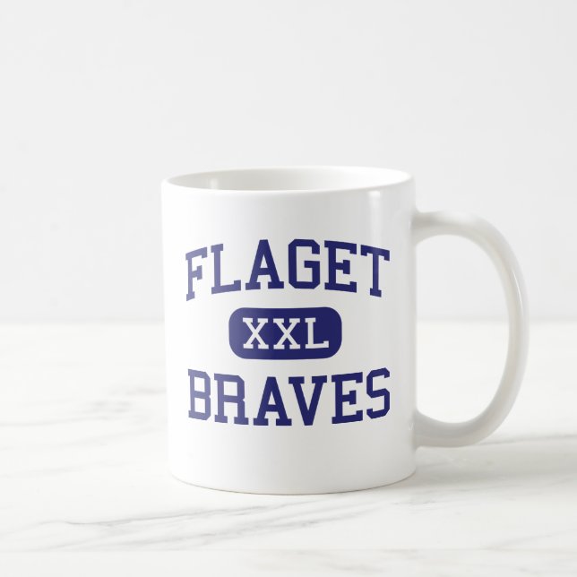 Taza De Café Flaget - Braves - altos - Louisville Kentucky (Derecha)