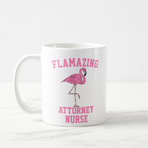 Taza De Café Flamante abogada Nurse Mug