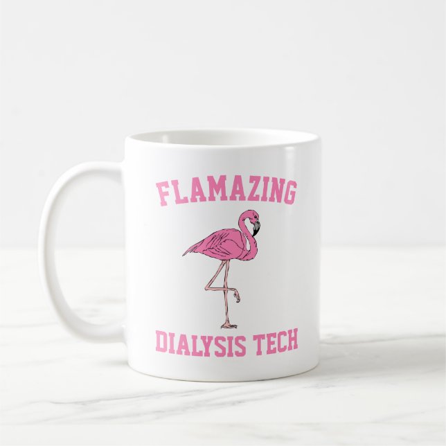 Taza De Café Flamante Diálisis Tech Mug (Izquierda)
