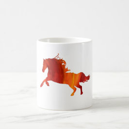 Taza De Café Flame Horse Classic Mug