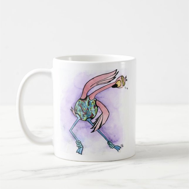 Taza De Café Flamenco de Jazzercise (Izquierda)