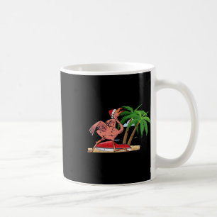 Taza De Café Flamenco Navidad En Julio Frio Pájaro Tropical Pla