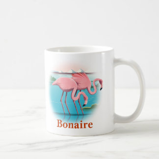 Taza De Café Flamencos en la isla caribeña de Bonaire