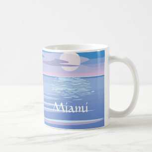 Taza De Café Flamencos en la playa - Miami