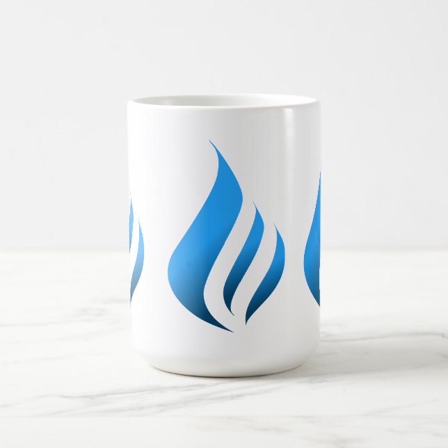 Taza De Café Flames de Bomba de Fuego (Centro)