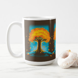Taza De Café Flames de otoño