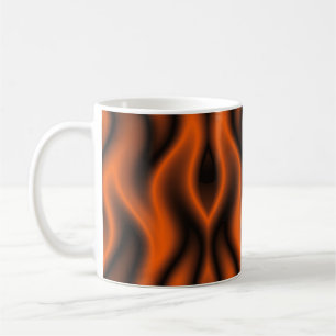 Taza De Café Flames Mug