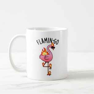 Taza De Café Flamin-go Funny Flamingo Pun