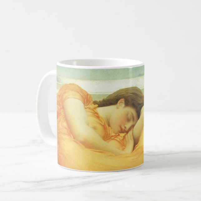 Taza De Café Flaming June de Lord Frederic Leighton (Anverso izquierdo)