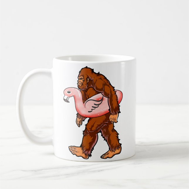 Taza De Café Flamingo Bigfoot (Izquierda)