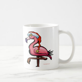Taza De Café Flamingo Chrsitmas