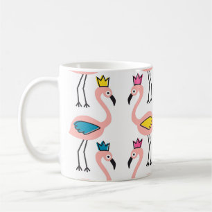 Taza De Café Flamingo Crown: Niños de la época
