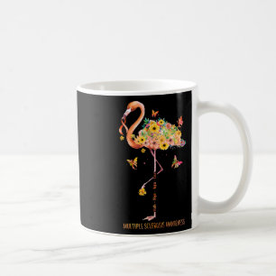 Taza De Café Flamingo Faith Hope Fight Cure La Esclerosis Múlti