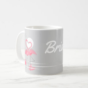 Taza De Café Flamingo Love Bride Mug