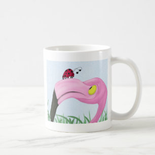 Taza De Café Flamingo rosa bonito