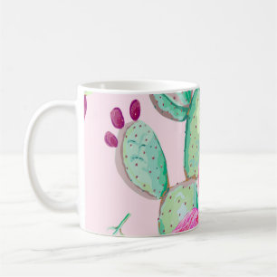Taza De Café Flamingo rosa, pájaros exóticos, flores suaves, ro