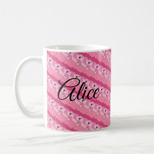 Taza de café Flamingo Rosa Tropical