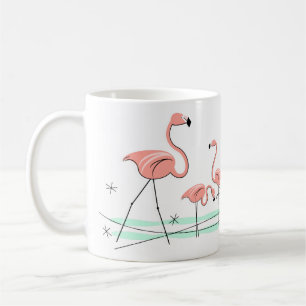 Taza De Café Flamingos Trio 2 mug