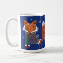 Taza De Café Flannel Fox Mug