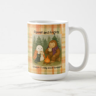 Taza De Café Flannel & Frights Fall Fall Mug - Personalizado