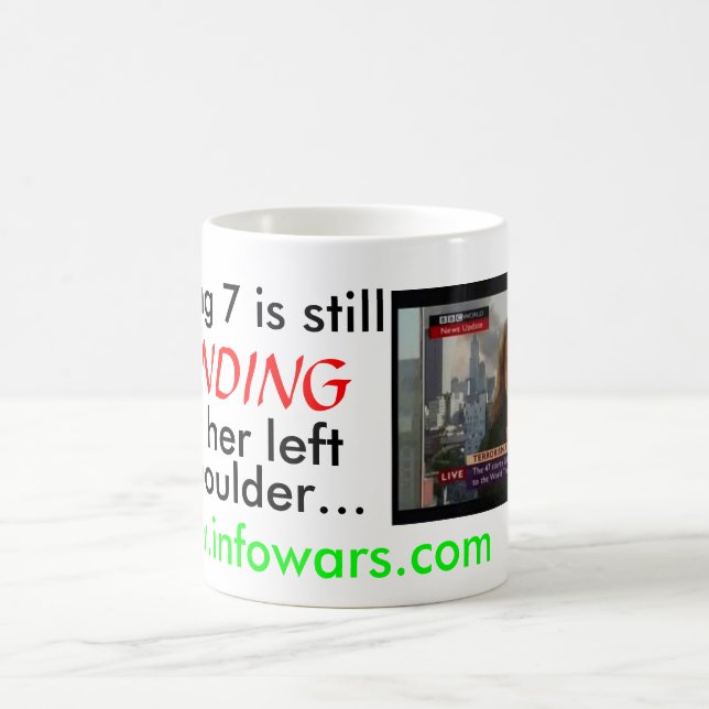 Taza De Café Flash de noticias (Centro)