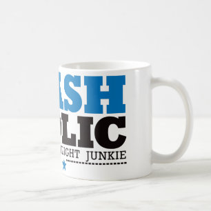 Taza De Café Flashaholic - último drogadicto de la linterna -