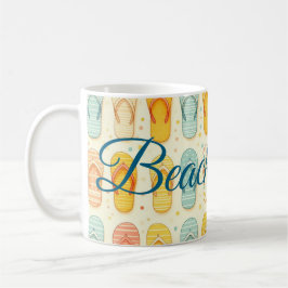 Taza De Café Flashy Flip-flops