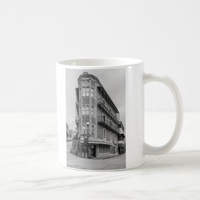 Taza De Café Flatiron Flats Eureka Grayscale (Derecha)