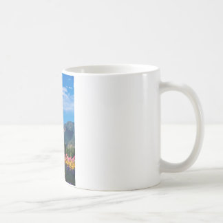 Taza De Café Flatirons y flores, Boulder Colorado