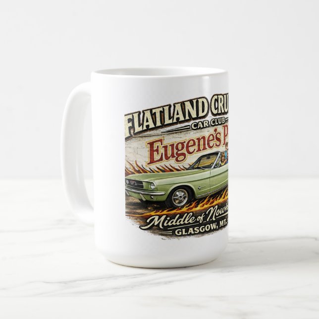 Taza De Café Flatland Cruisers/Sam and Jeffs (Anverso izquierdo)