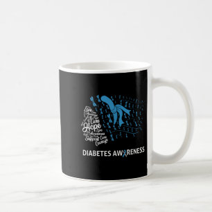 Taza De Café Flauta azul tipo 1 Día de concientización sobre la