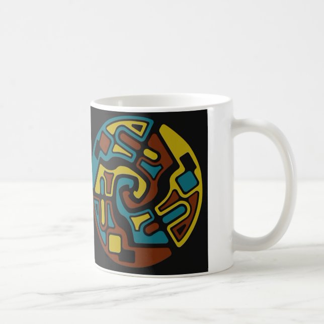 Taza De Café Flechas abstractas (Derecha)