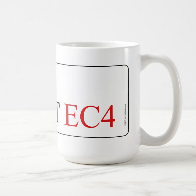 Taza De Café Fleet Street (Derecha)
