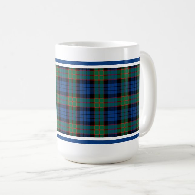 Taza De Café Fletcher Clan Tartan (Anverso derecho)