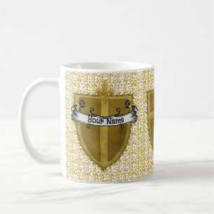 Taza De Café Fleur Family Crest Surname mug
