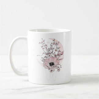 Taza De Café Fleur Lune