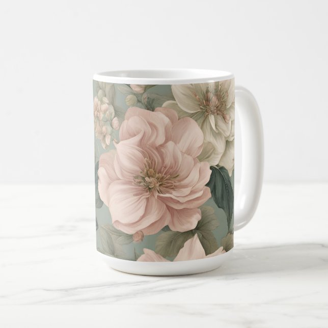 Taza De Café Fleurs (Anverso derecho)