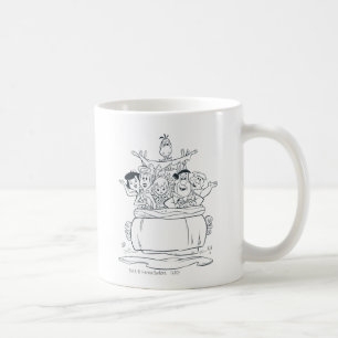 Taza De Café Flintstones Families1