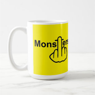 Taza De Café Flip de Monstruo de Ave Mug
